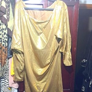 Shimmering Gold Dress
